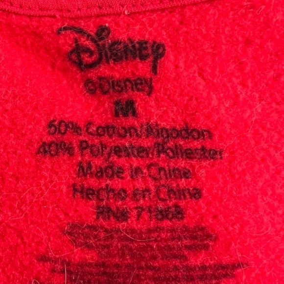 DISNEY Mickey Mouse Cropped Crewneck Sweatshirt - Picture 5 of 6